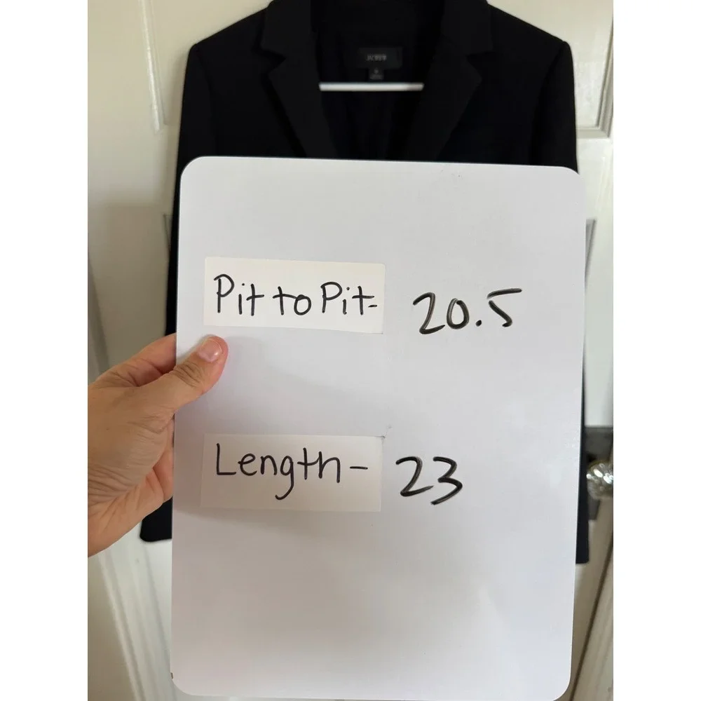 J.Crew black Parke blazer size 8